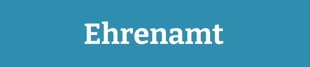 Ehrenamt